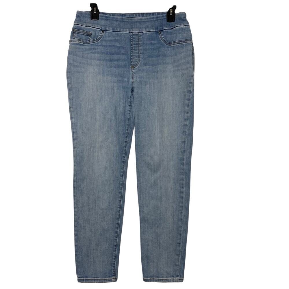 Chico's Light Blue Pull On Ankle Jegging Size 8
